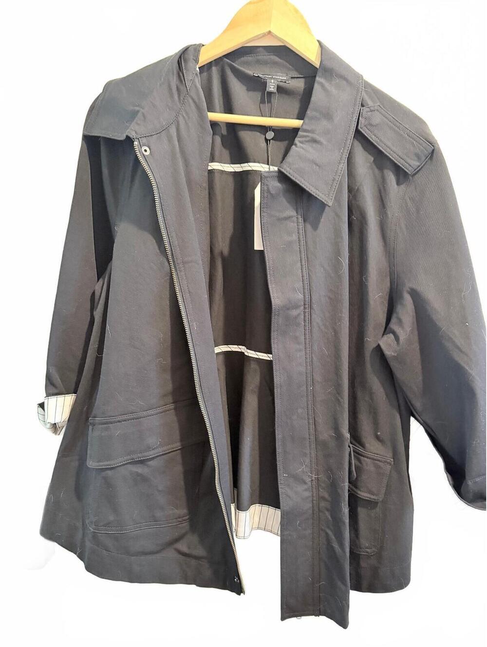 NWT Universal Standard Manor Jacket Black Size S 14-16
